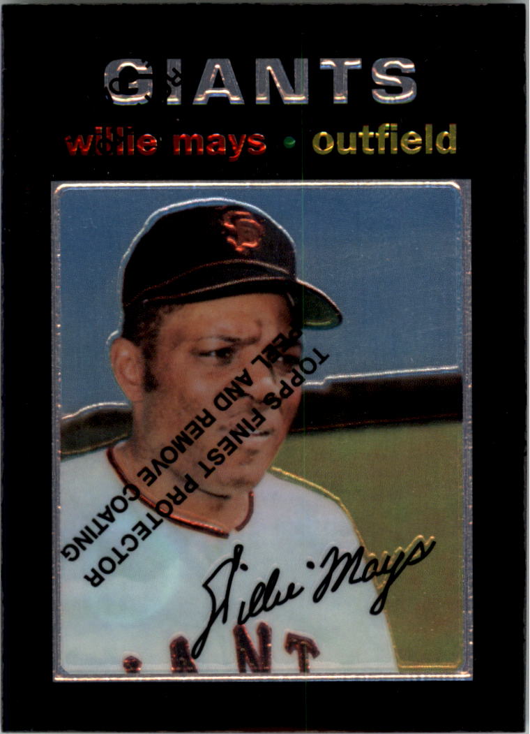 1997 Topps Mays Finest #25 Willie Mays