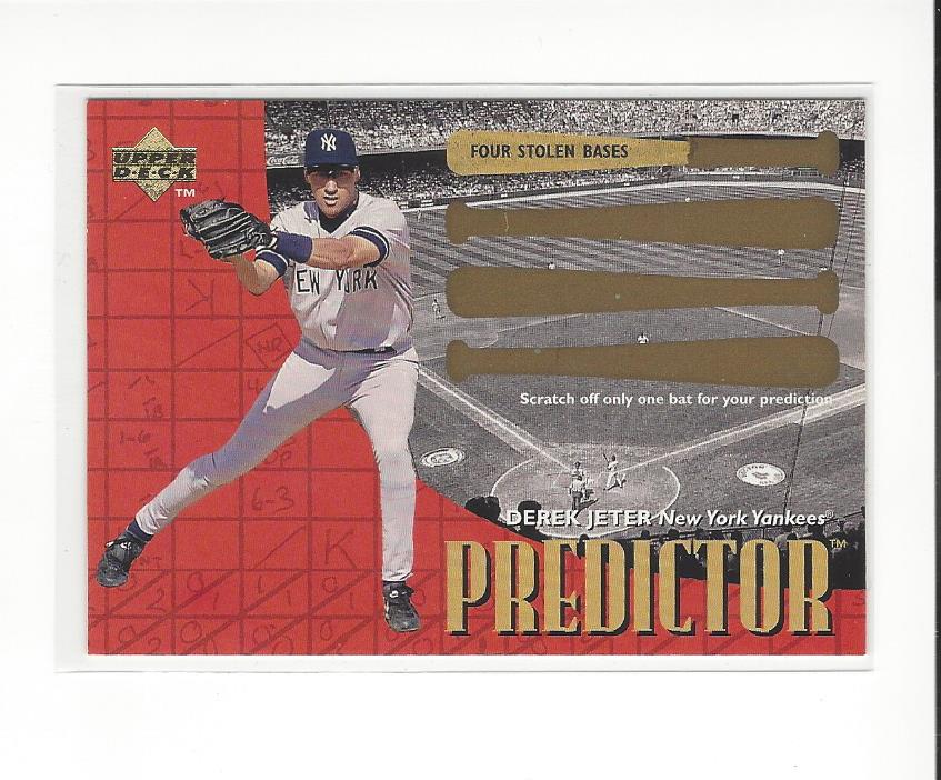 1997 Upper Deck Predictor #19 Derek Jeter