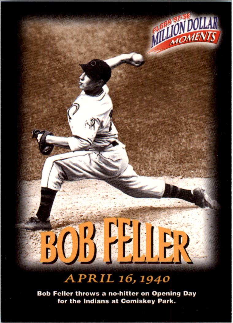 Bob Feller baseball card 1990 Pacific Legends #85 (Cleveland Indians)