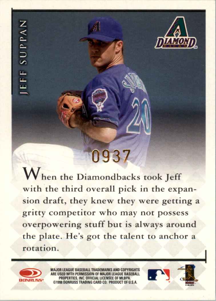 1998 Donruss Signature Series Autografi Millennium AUTO baseball a scelta - Foto 11 di 17