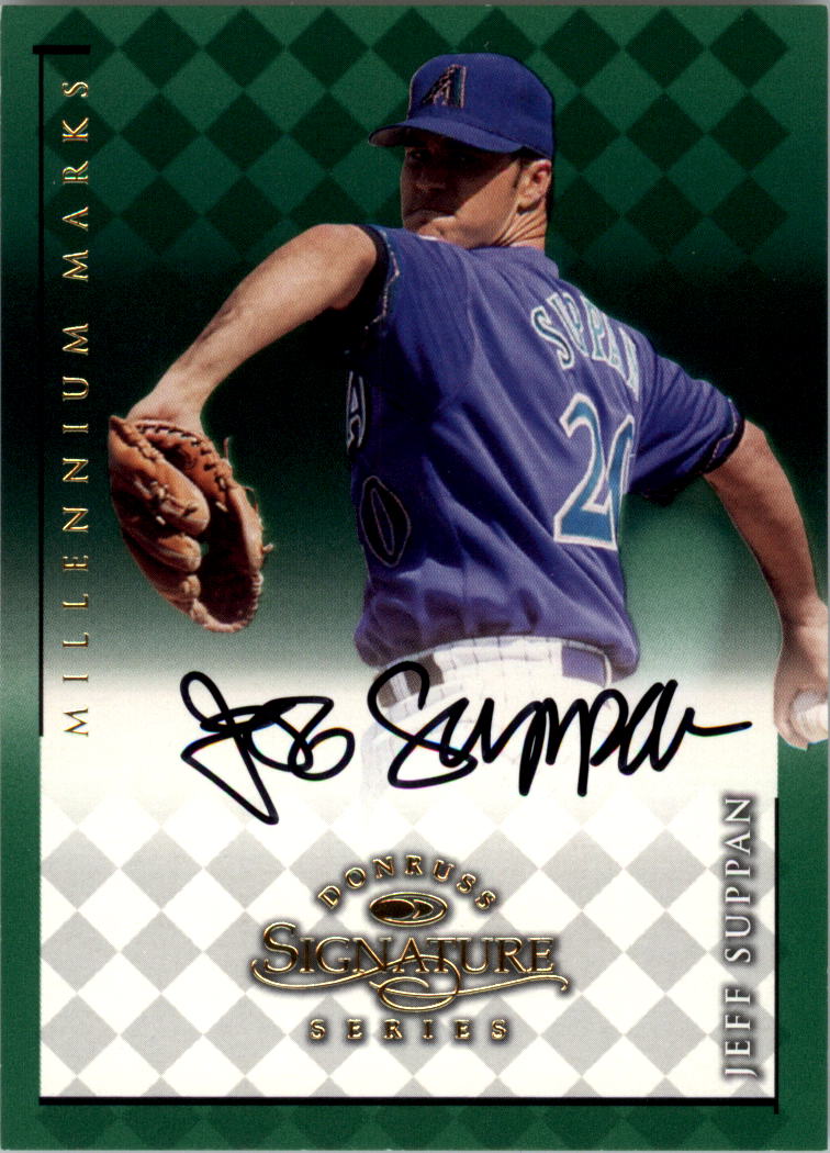 1998 Donruss Signature Series Autografi Millennium AUTO baseball a scelta - Foto 10 di 17