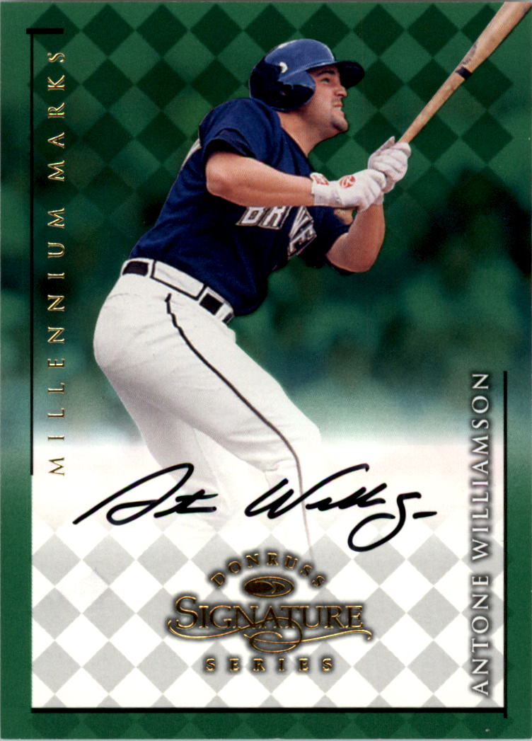 1998 Donruss Signature Series Autografi Millennium AUTO baseball a scelta - Foto 16 di 17