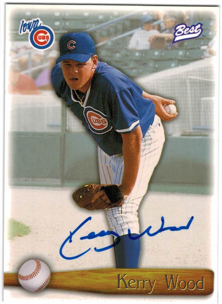 1998 Best Autographs Player of the Year #21 Kerry Wood