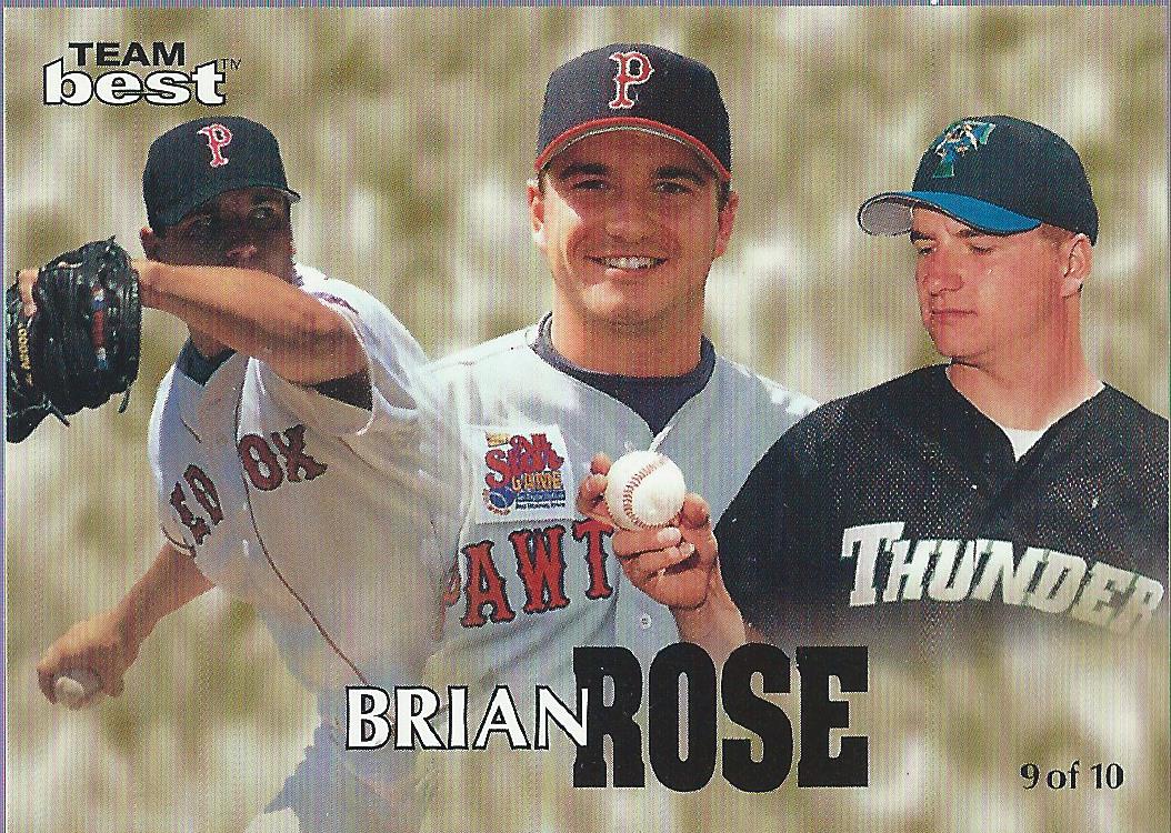 1998 Best Player of the Year Contenders #9 Brian Rose VERT