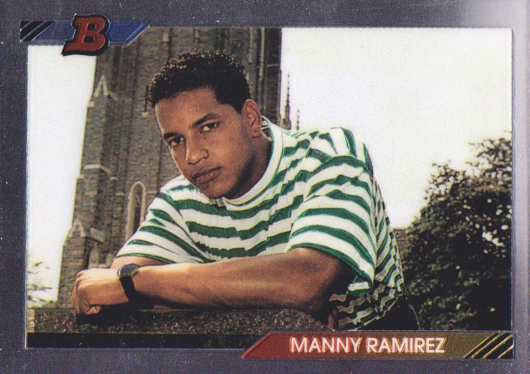 1998 Bowman Chrome Reprints #36 Manny Ramirez