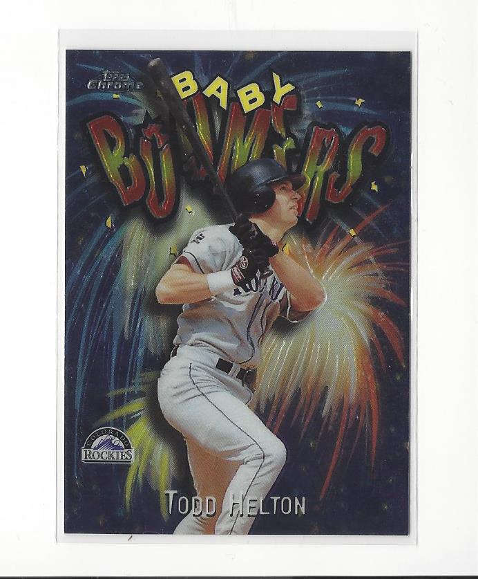 1998 Topps Chrome Baby Boomers #BB6 Todd Helton