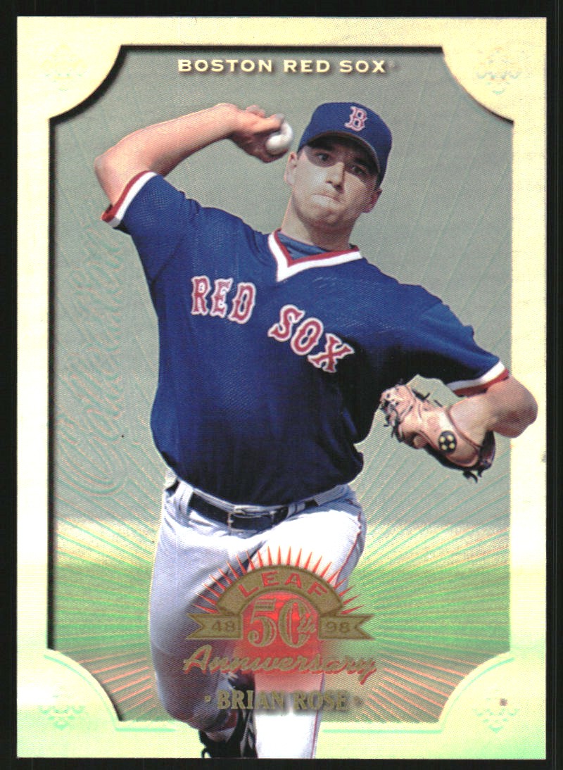 1998 Donruss Prized Collections Leaf #208 Brian Rose