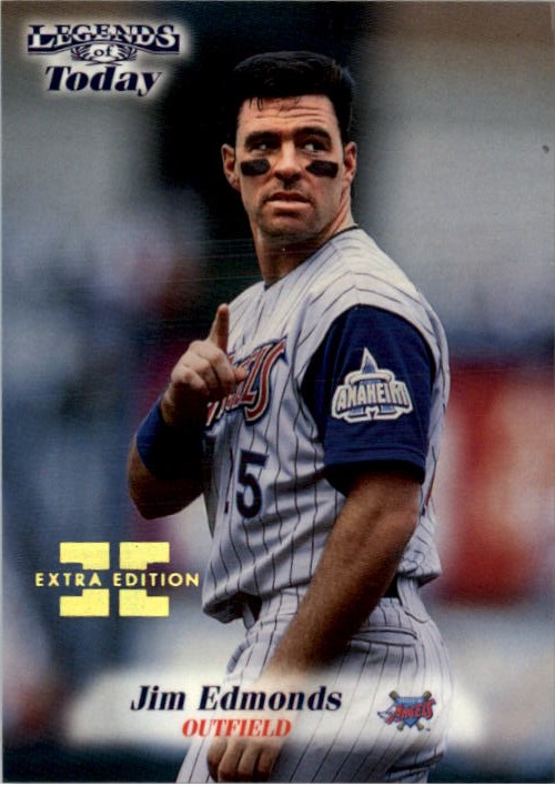 1998 Sports Illustrated Then and Now Extra Edition #76 Jim Edmonds