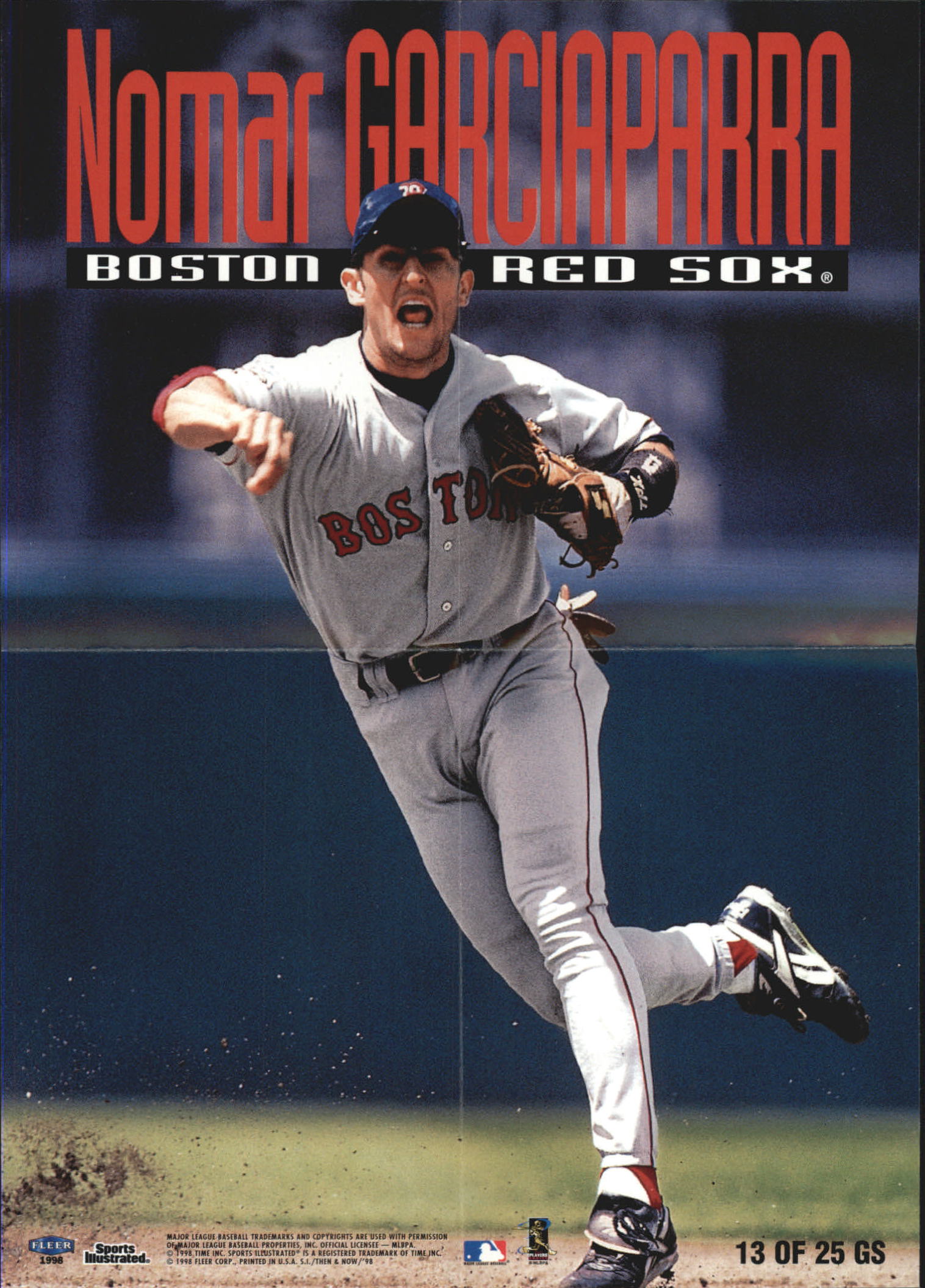 1998 Sports Illustrated Then and Now Great Shots #13 Nomar Garciaparra