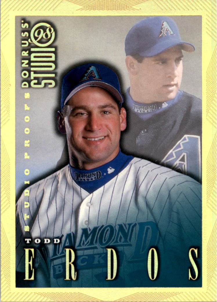 Autograph 191107 Arizona Diamondbacks Ft 1998 Donruss Rookie No. 243 Todd  Erdos Autographed Baseball Card at 's Sports Collectibles Store