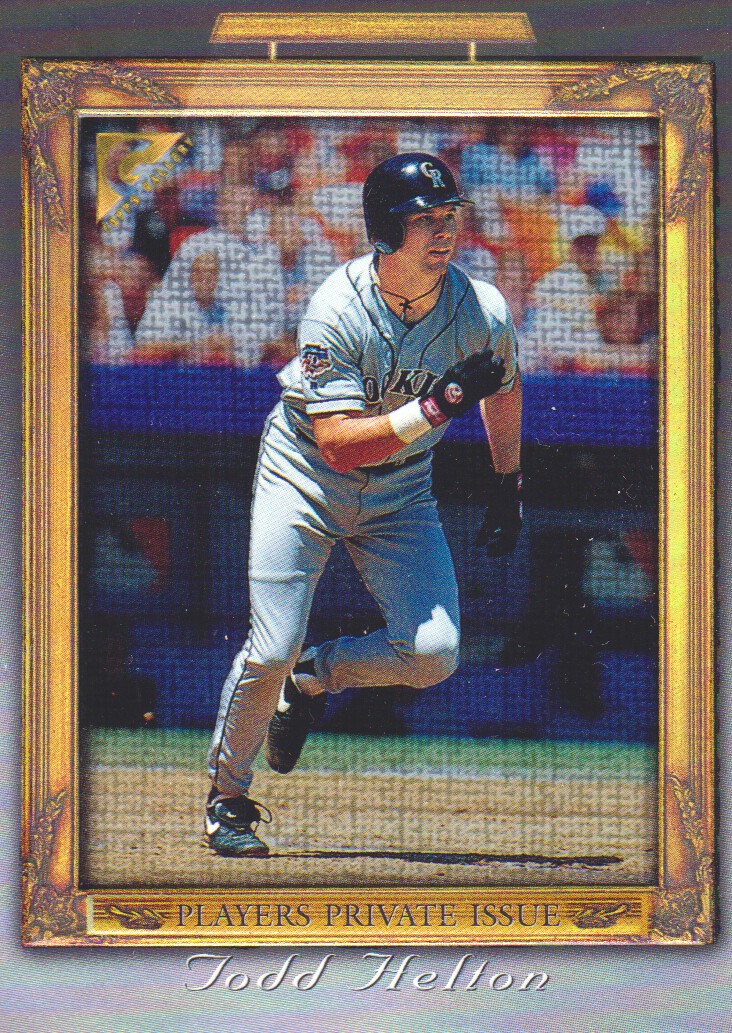 1998 Topps Gallery Player's Private Issue #66 Todd Helton
