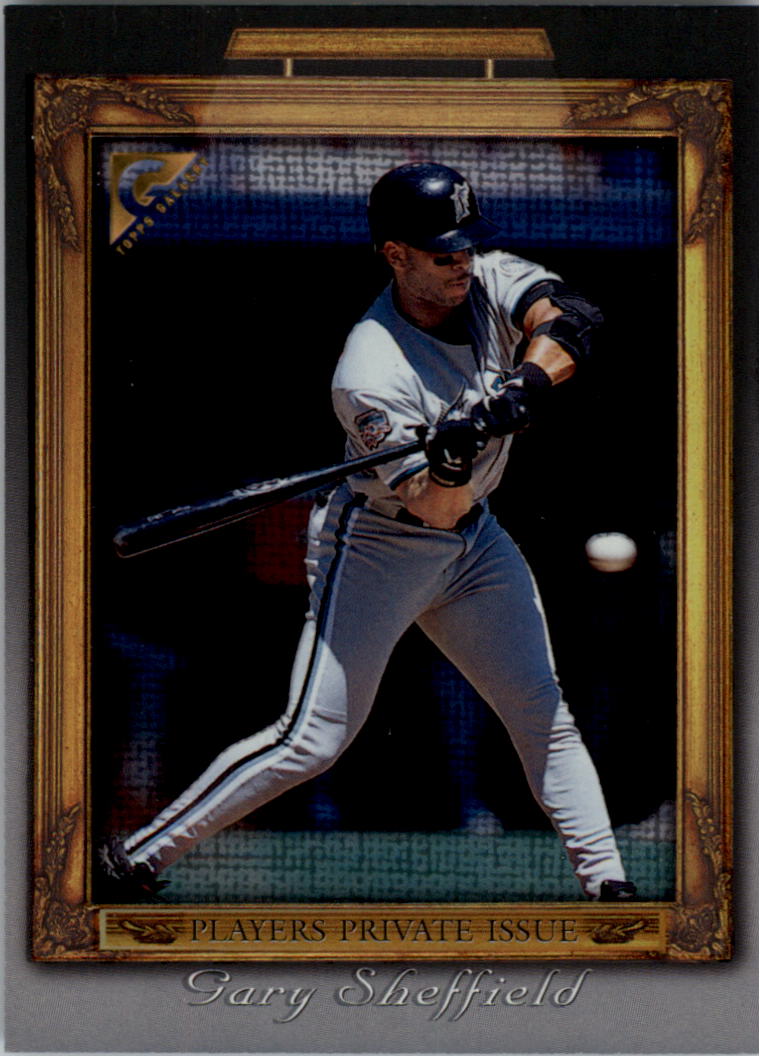 1998 Topps Gallery Player's Private Issue #130 Gary Sheffield