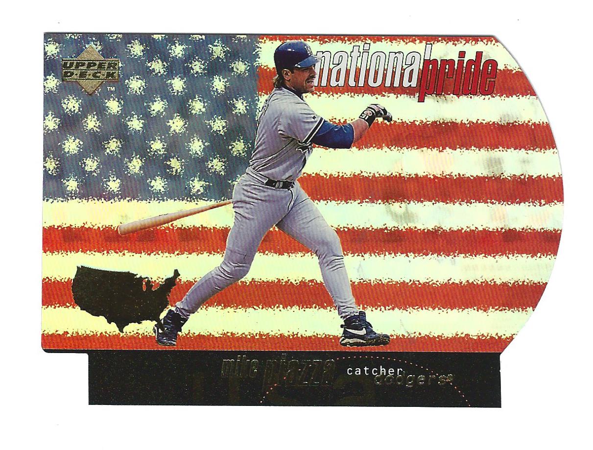 1998 Upper Deck National Pride #NP35 Mike Piazza