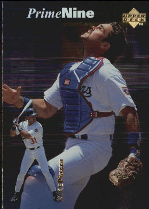 Mike Piazza 1998 Upper Deck Prime Nine Series Mint Card #PN9