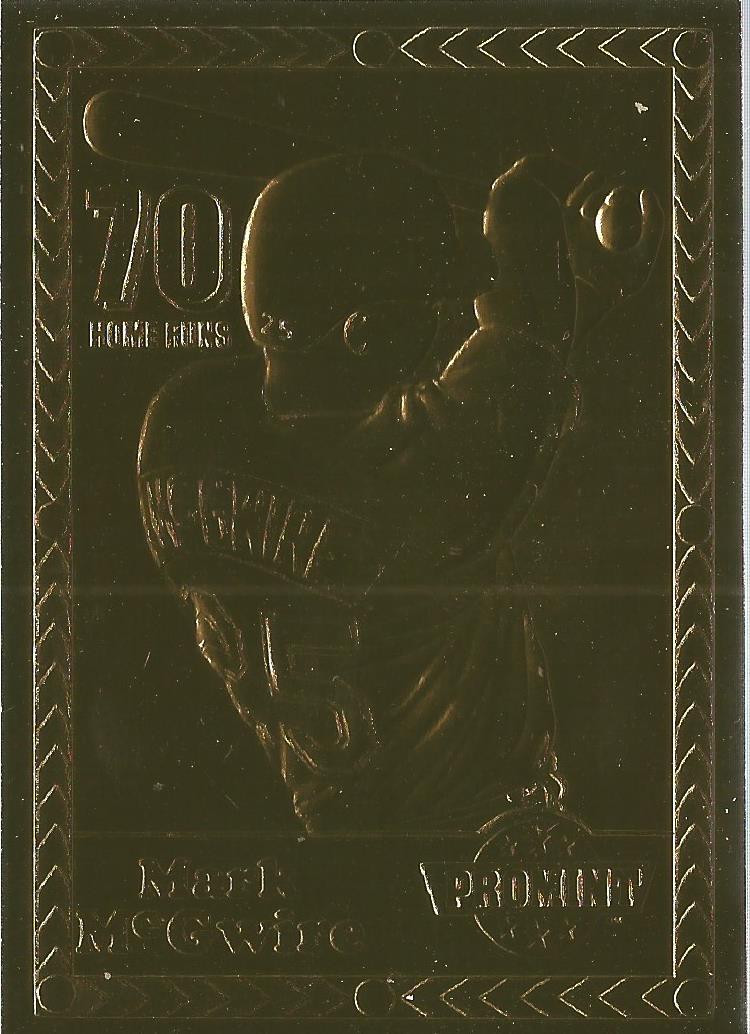 1998 ProMint #1 Mark McGwire/70 Homers
