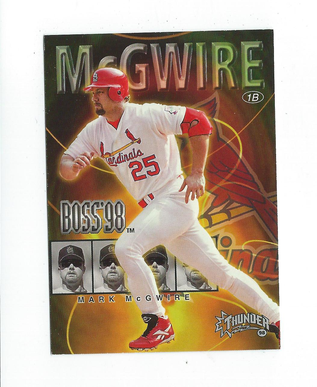 1998 Circa Thunder Boss #14 Mark McGwire