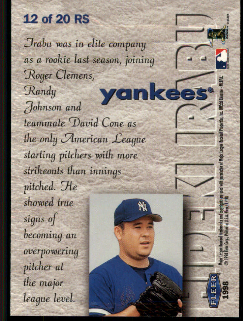 1998 Fleer Tradition Baseball "Rookie Sensations" Insert Cards - Picture 19 of 31