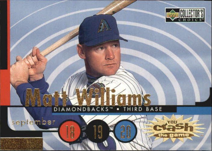 1998 Collector's Choice Crash the Game #CG9C M.Williams Sept 18-20 L