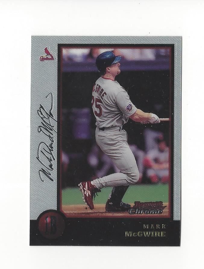 1998 Bowman Chrome #5 Mark McGwire