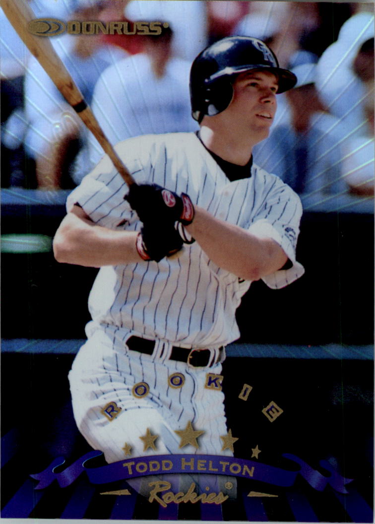 1998 Donruss Prized Collections Donruss #105 Todd Helton