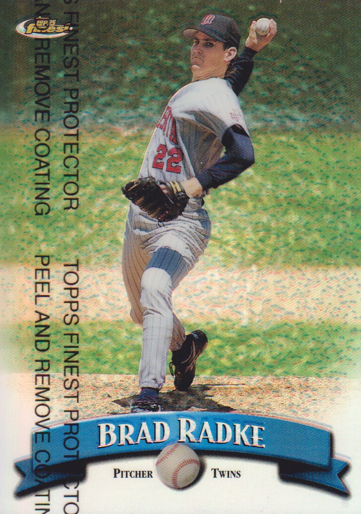 1998 Finest Refractors #21 Brad Radke