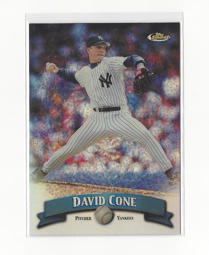 1998 Finest Refractors #71 David Cone