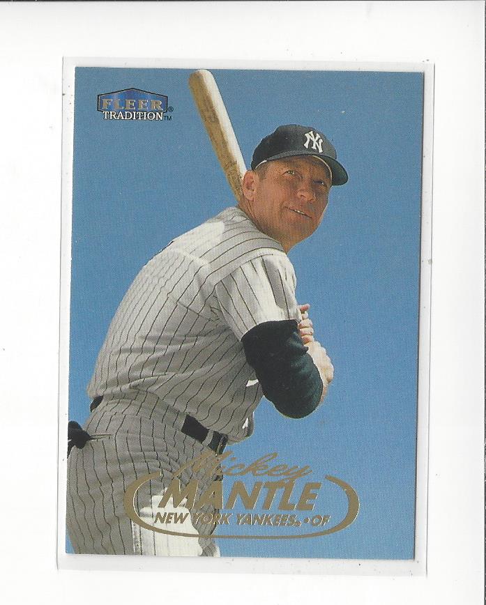 1998 Fleer Tradition #536 Mickey Mantle