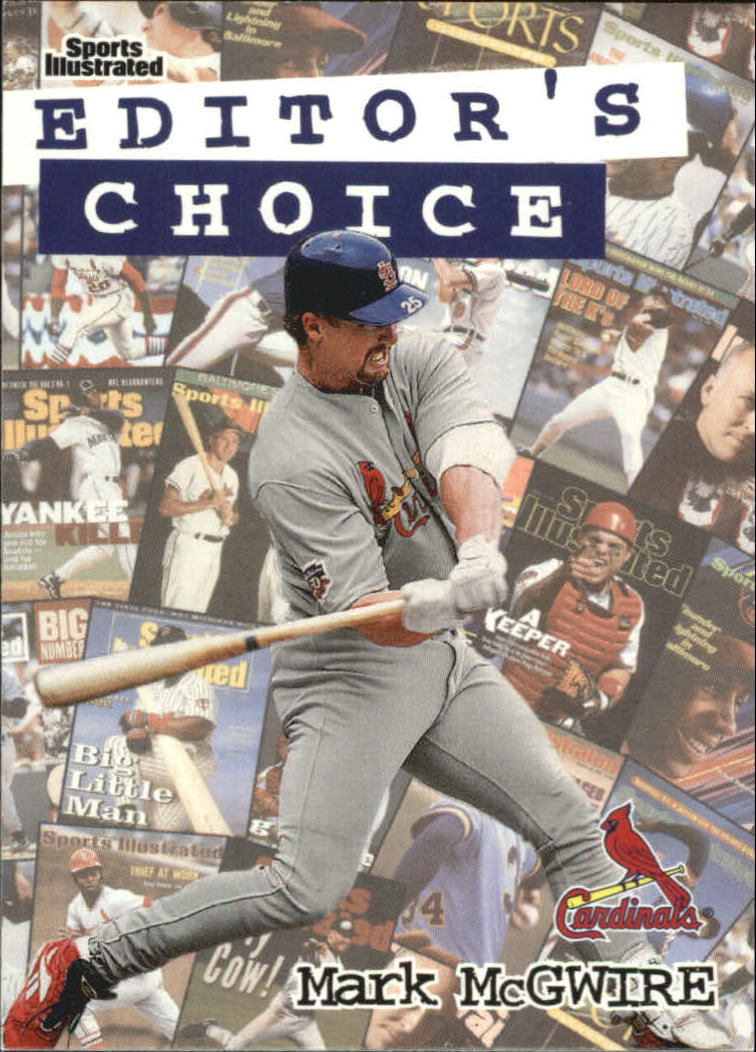 1998 Sports Illustrated Editor's Choice #EC4 Mark McGwire
