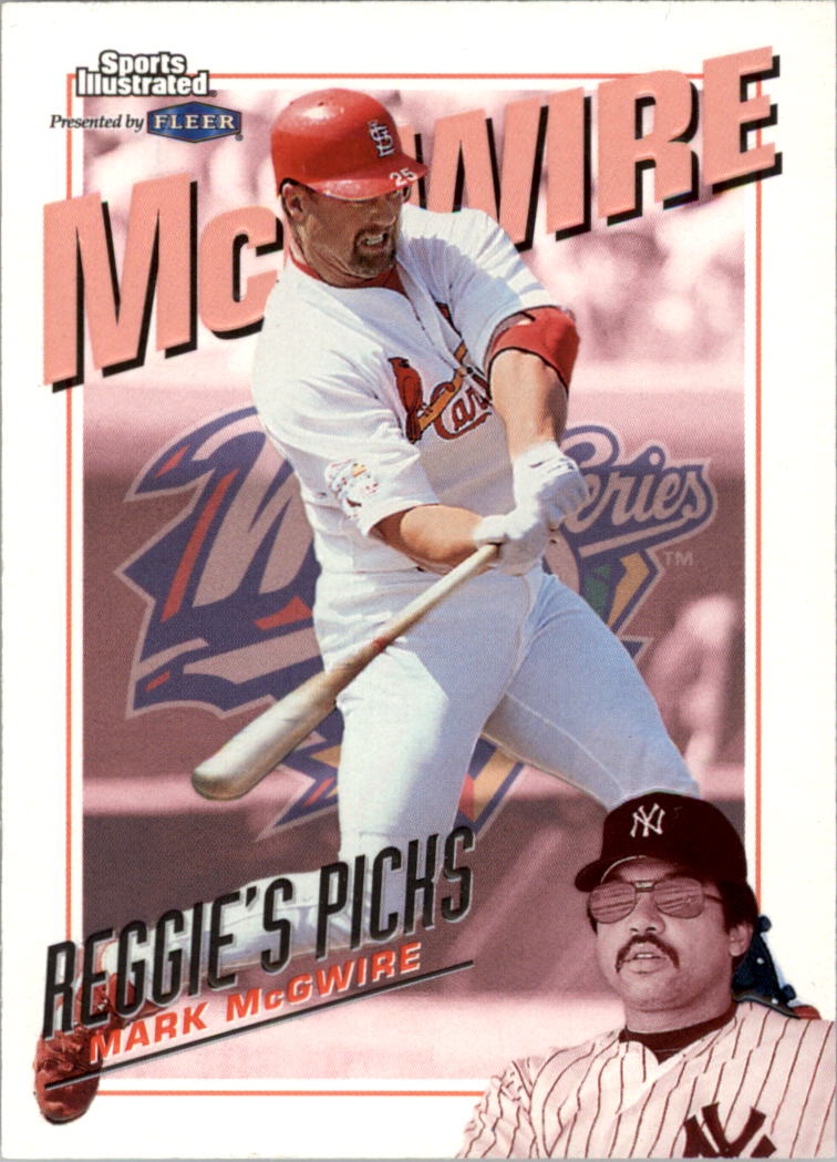1998 Sports Illustrated World Series Fever Reggie Jackson's Picks #13 Mark McGwire