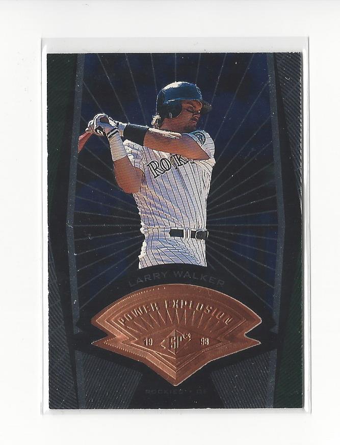 1998 SPx Finite #33 Larry Walker PE