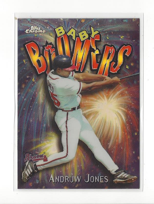 1998 Topps Chrome Baby Boomers Refractors #BB9 Andruw Jones