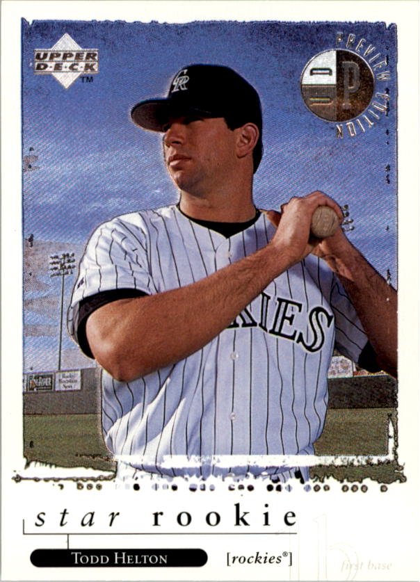1998 Upper Deck Rookie Edition Preview #4 Todd Helton