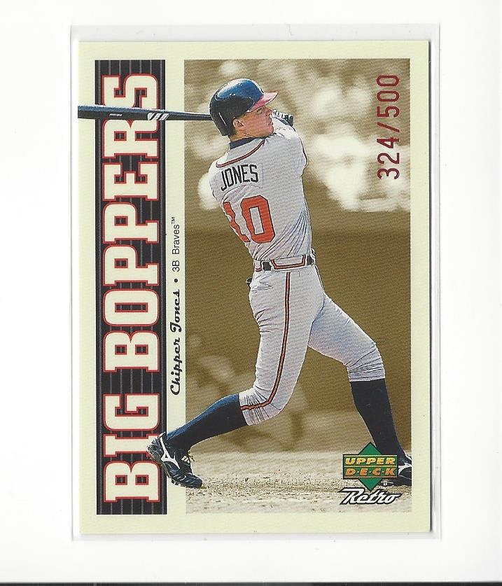 1998 Upper Deck Retro Big Boppers #BB20 Chipper Jones