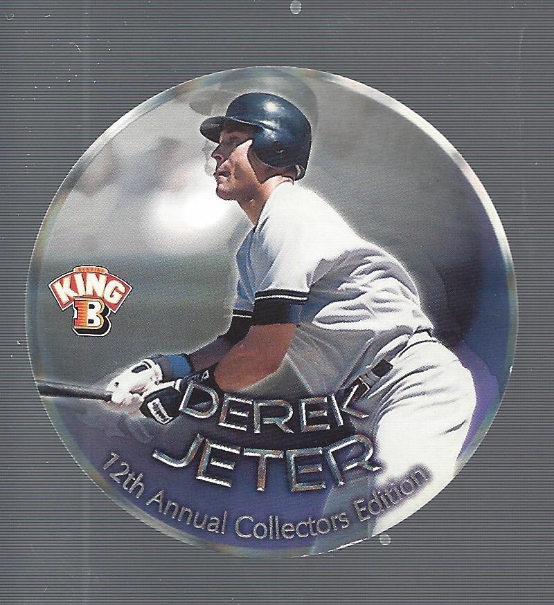 1999 King B Discs #27 Derek Jeter