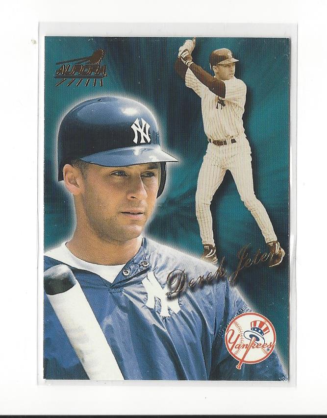 1999 Aurora #128 Derek Jeter