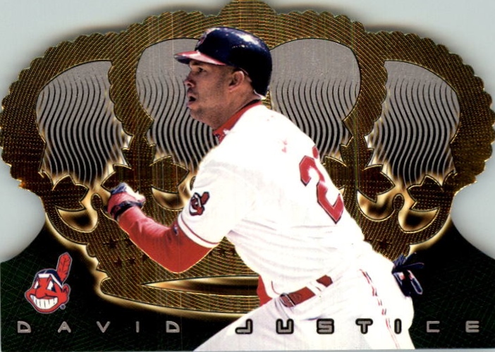 David Justice 1998 Fleer Tradition Vintage '63 Cleveland Indians Card #15  at 's Sports Collectibles Store