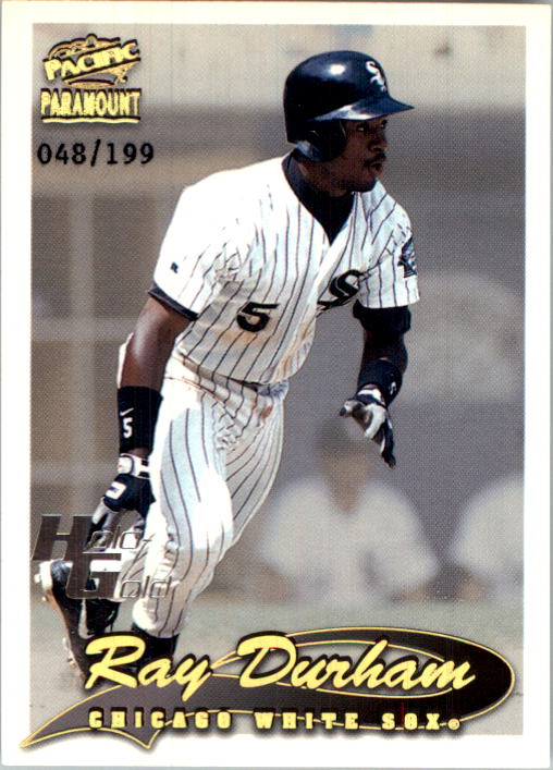 1999 Paramount HoloGold #55 Ray Durham