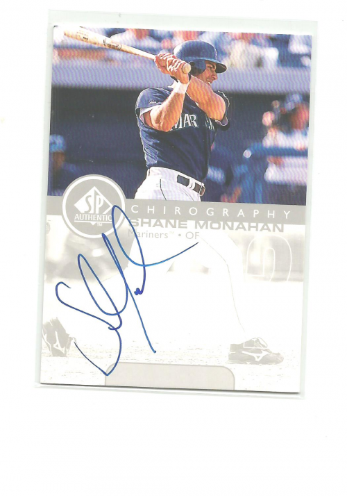 1999 SP Authentic Chirography #SM Shane Monahan