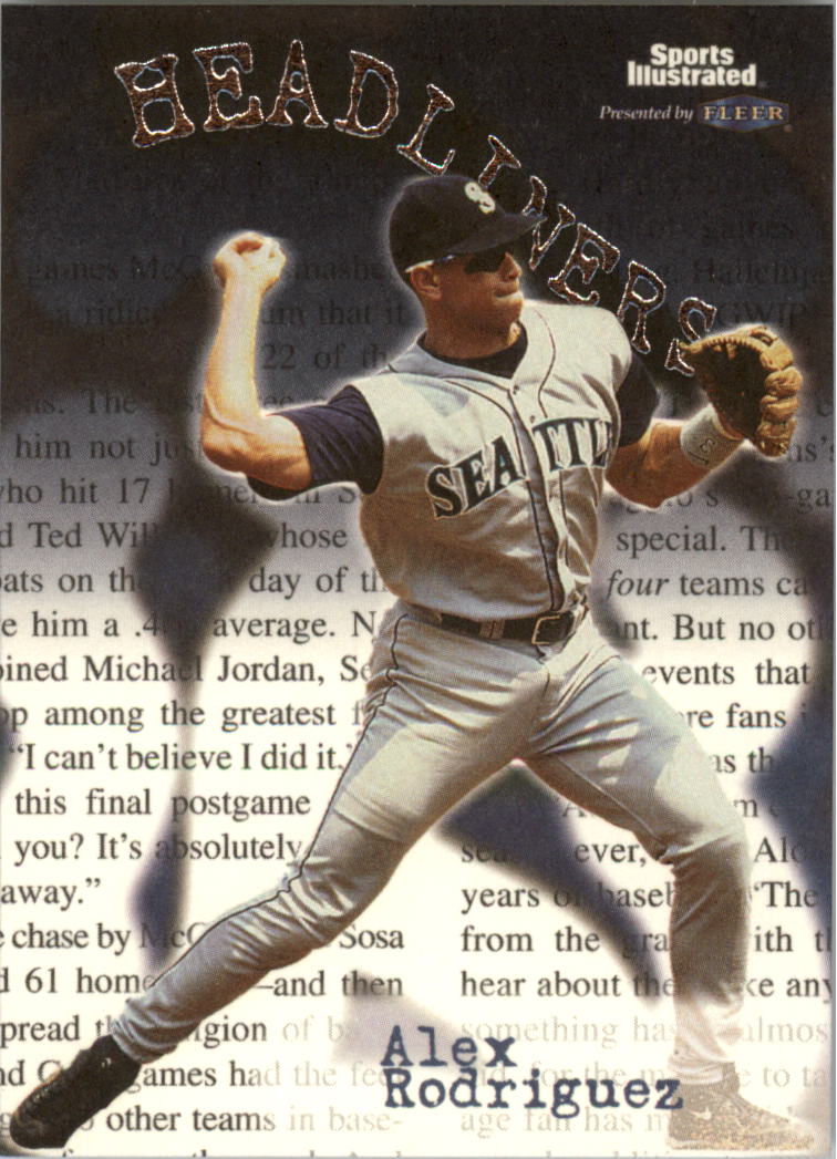 1999 Sports Illustrated Headliners #13 Alex Rodriguez