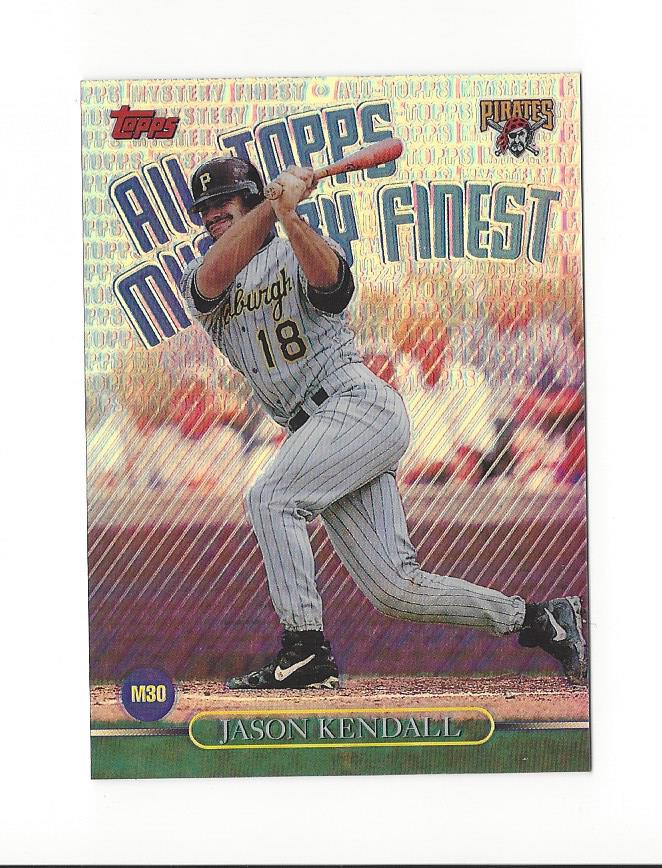 1999 Topps All-Topps Mystery Finest Refractors #M30 Jason Kendall/Mike Piazza/Ivan Rodriguez