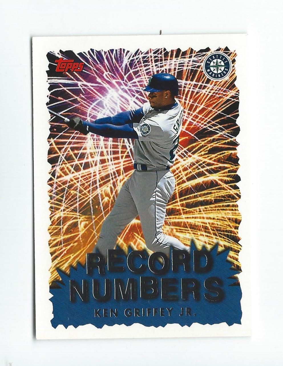 1999 Topps Record Numbers #RN4 Ken Griffey Jr.
