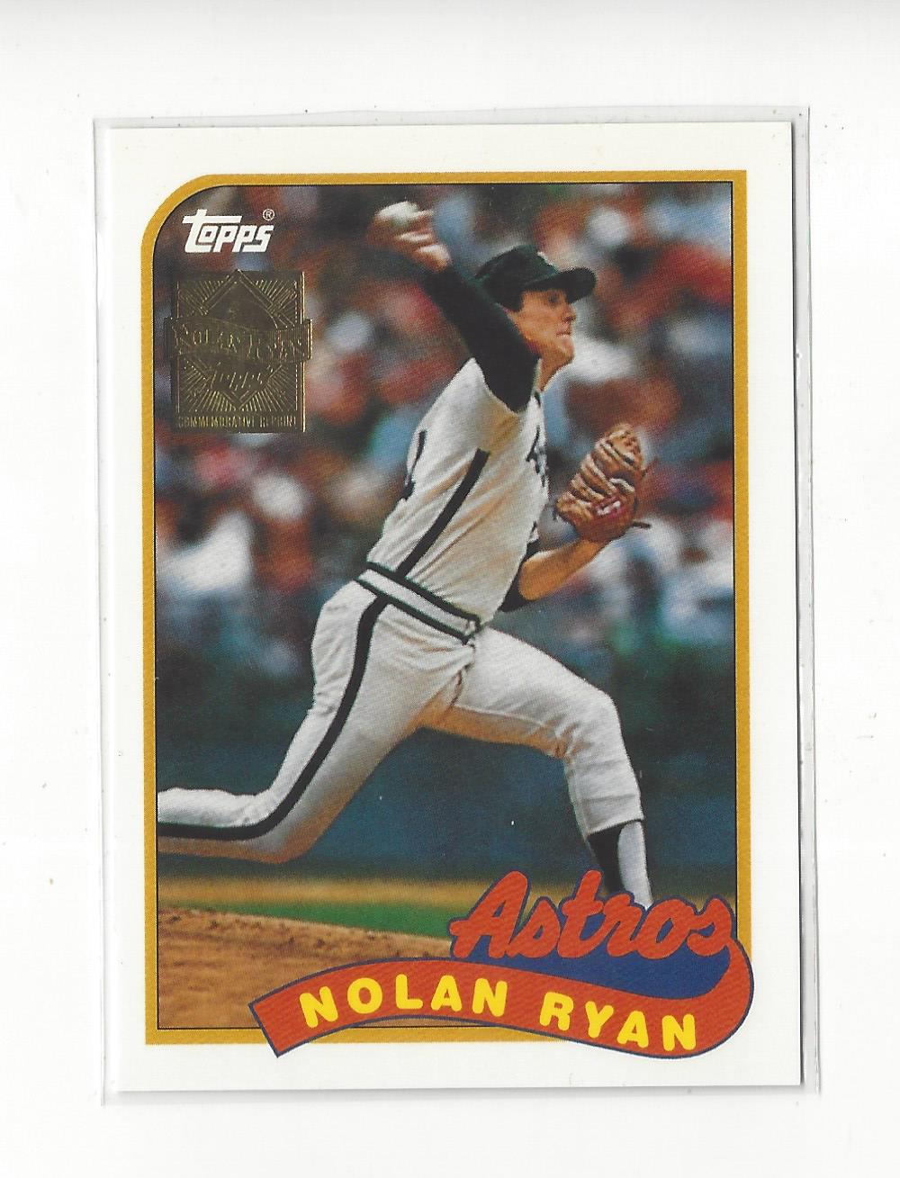 1999 Topps Ryan #22 Nolan Ryan 1989