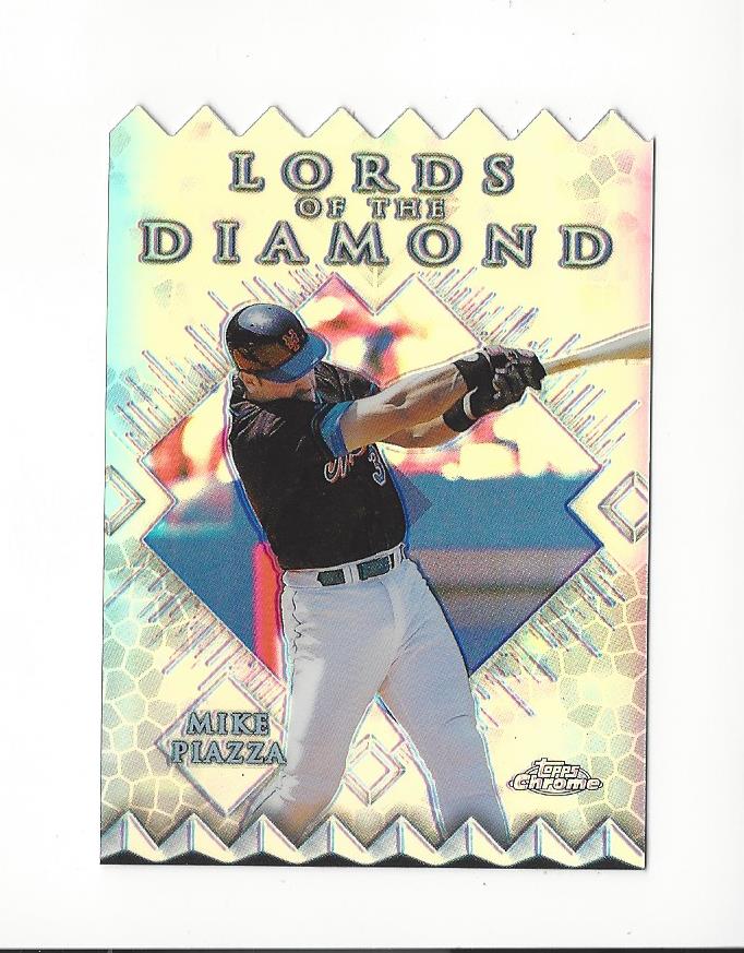 1999 Topps Chrome Lords of the Diamond Refractors #LD14 Mike Piazza