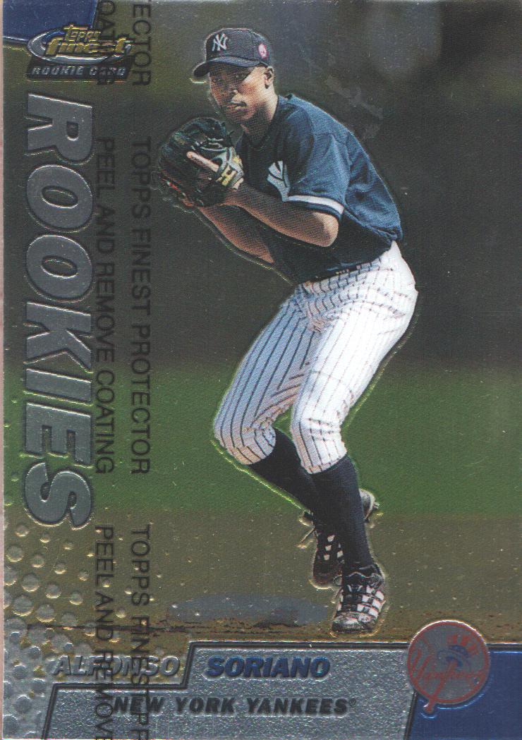 ALFONSO SORIANO 1999 TOPPS STARS GOLD NEW YORK YANKEES ROOKIE CARD #34