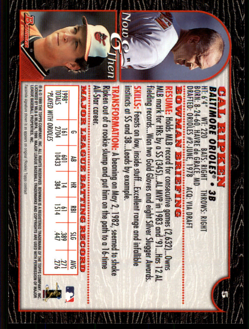 1999 Bowman Baseball "Main Set" Base Cards #1 to #220 - Picture 11 of 425