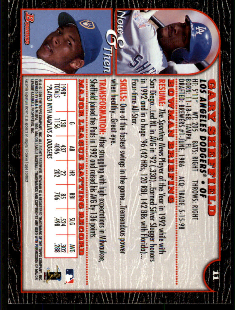1999 Bowman Baseball "Main Set" Base Cards #1 to #220 - Picture 21 of 425
