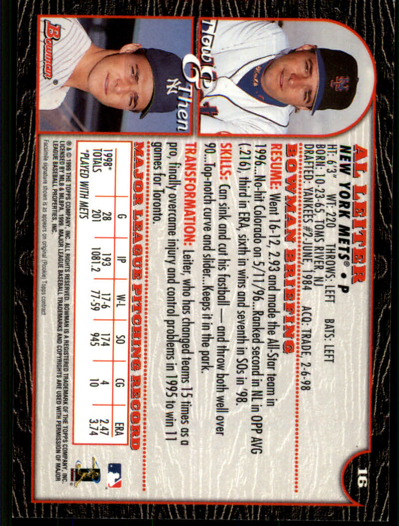 1999 Bowman Baseball "Main Set" Base Cards #1 to #220 - Picture 31 of 425