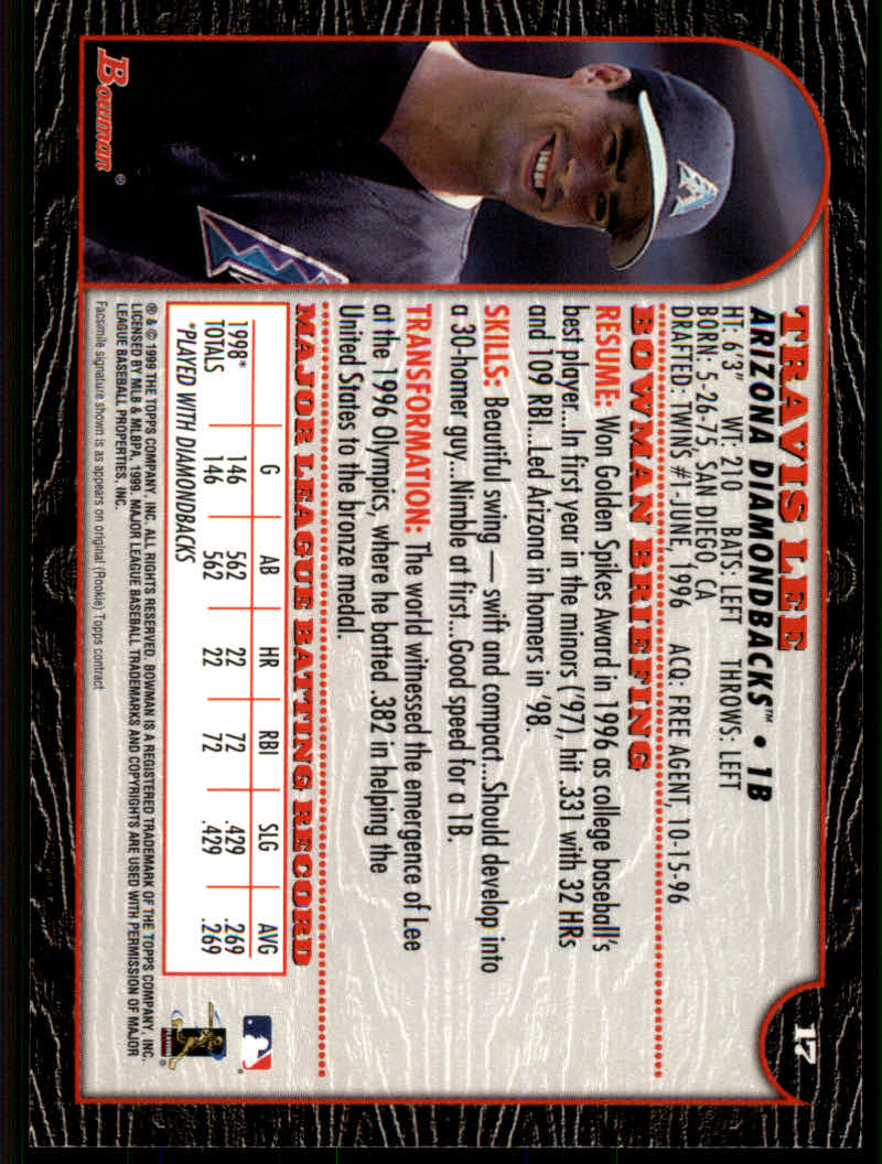 1999 Bowman Baseball "Main Set" Base Cards #1 to #220 - Picture 33 of 425