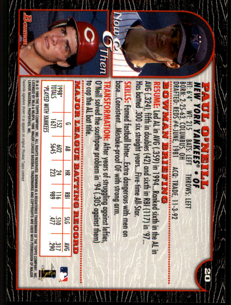 1999 Bowman Baseball "Main Set" Base Cards #1 to #220 - Picture 37 of 425