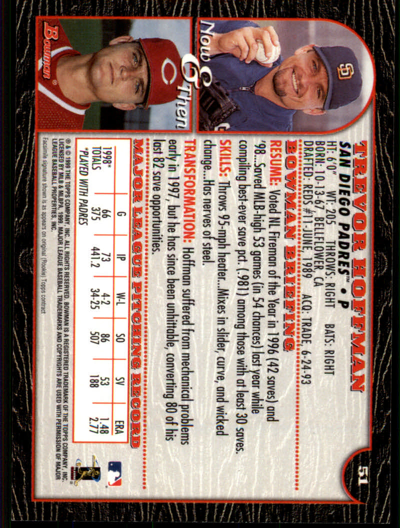 1999 Bowman Baseball "Main Set" Base Cards #1 to #220 - Picture 97 of 425